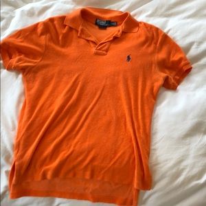 Men’s terrycloth polo shirt